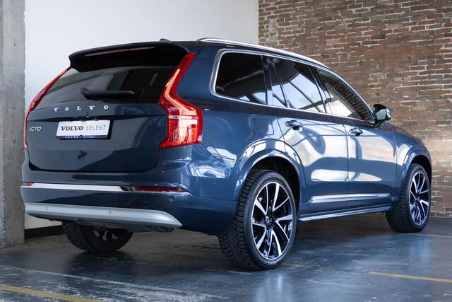 Volvo XC90 T8 automaat Recharge AWD Inscription Exclusive | 1ste eigenaar | Amber lederen bekleding | Wegklapbare trekhaak | 360° parkeercamera | dealeronderhouden | Panoramadak | Head-up display | Lederenbekleding | Stoelventilatie | Stoelverwarming | Parkeerverwar