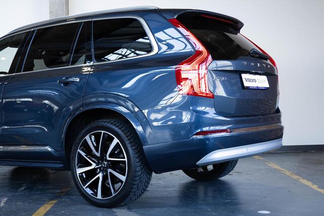 Volvo XC90 T8 automaat Recharge AWD Inscription Exclusive | 1ste eigenaar | Amber lederen bekleding | Wegklapbare trekhaak | 360° parkeercamera | dealeronderhouden | Panoramadak | Head-up display | Lederenbekleding | Stoelventilatie | Stoelverwarming | Parkeerverwar