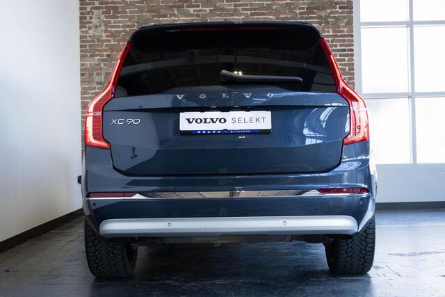 Volvo XC90 T8 automaat Recharge AWD Inscription Exclusive | 1ste eigenaar | Amber lederen bekleding | Wegklapbare trekhaak | 360° parkeercamera | dealeronderhouden | Panoramadak | Head-up display | Lederenbekleding | Stoelventilatie | Stoelverwarming | Parkeerverwar
