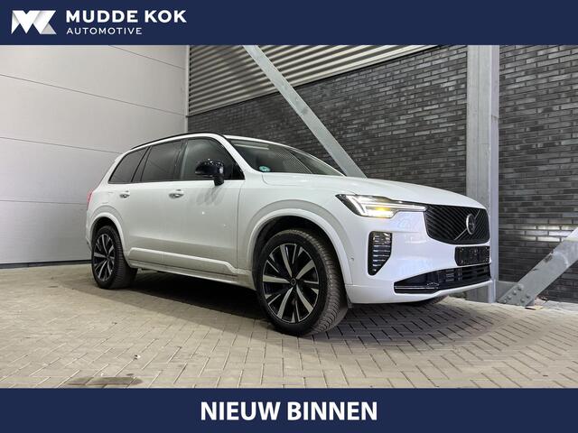 Volvo XC90 2.0 T8 Plug-in hybrid AWD Ultra Dark | FACELIFT | Luchtvering | Trekhaak | Massage+Ventilatie | Panoramadak | Head-Up | 360 Camera