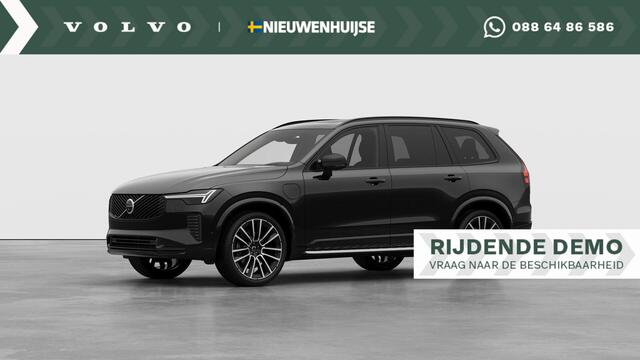 Volvo XC90 T8 Plug-in hybrid AWD Ultra Dark - Facelift - | Trekhaak | Luchtvering | Head-up Display | Elektr. Panoramadak | Stoel/stuur/achterbankverwarming | 22 inch