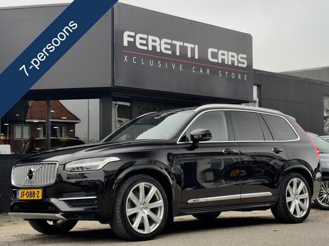 Volvo XC90 2.0 T8 AUT8 TWIN ENGINE AWD 7 PERS INSCRIPTION.& PANODAK LEDER NAVI CAMERA BROWERS & WILKINS LED 21 INCH-LMV PDC