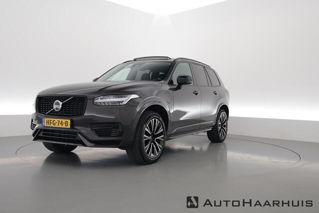 Volvo XC90 T8 Plug-in hybrid Plus Dark | Pano | 360cam | Memory seats | H&K | Elek. Trekhaak | Stoel- Stuurverw.