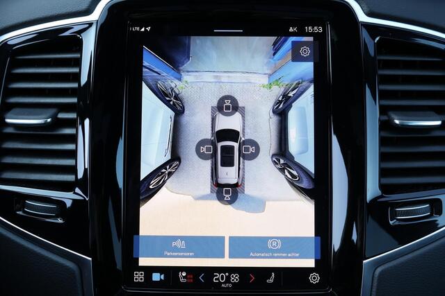 Volvo XC90 T8 Recharge AWD Ultimate Dark - LONG RANGE - Luchtvering - Panorama/schuifdak - IntelliSafe Assist & Surround - 360º Camera - Bowers & Wilkins audio - Adaptieve LED koplampen - Verwarmde voorstoelen, stuur & achterbank - Parkeersensoren voor & achter - Dr