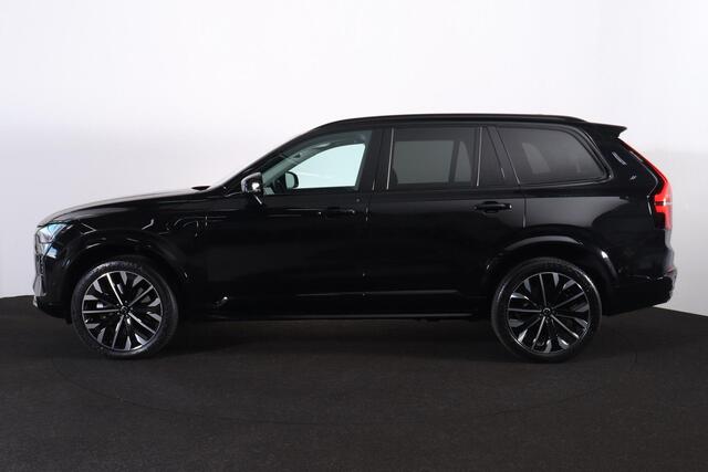 Volvo XC90 T8 Recharge AWD Ultra Dark - LONG RANGE - Panorama/schuifdak - IntelliSafe Assist & Surround - Bowers & Wilkins audio - 360º Camera - Verwarmde voorstoelen, stuur & achterbank - Parkeersensoren voor & achter - Elektr. bedienb. voorstoelen met geheugen - H