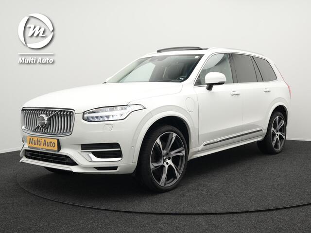 Volvo XC90 T8 Recharge AWD Inscription Plug In Hybrid 7 Persoons INCL BTW PHEV | Panodak | Trekhaak af Fabriek | Adaptive Cruise | Head Up | 22"L.M | 360 Camera | Lederen Sportstoelen Memory | Harman Kardon | Keyless |