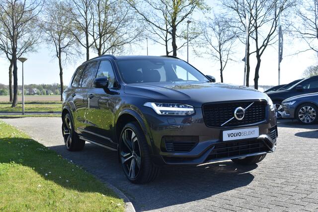 Volvo XC90 T8 455PK Recharge AWD Ultimate Dark | Trekhaak | B&W | HUD | Luchtvering | 360 camera | 22"LMV | Stuurverwarming