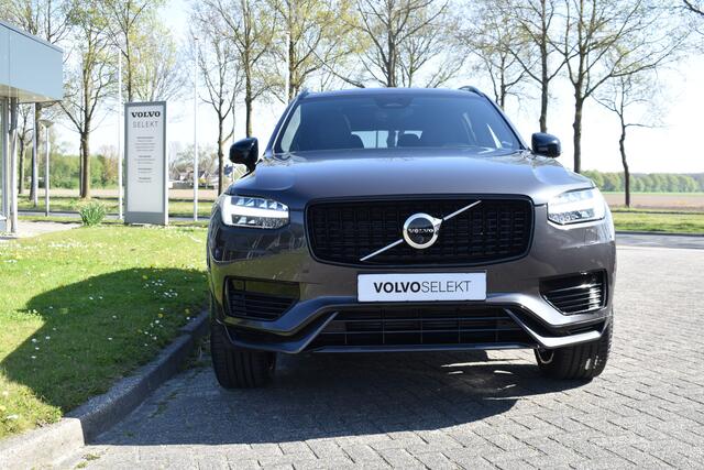 Volvo XC90 T8 455PK Recharge AWD Ultimate Dark | Trekhaak | B&W | HUD | Luchtvering | 360 camera | 22"LMV | Stuurverwarming