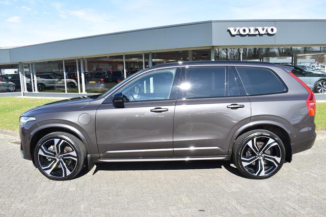 Volvo XC90 T8 455PK Recharge AWD Ultimate Dark | Trekhaak | B&W | HUD | Luchtvering | 360 camera | 22"LMV | Stuurverwarming