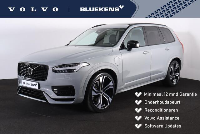 Volvo XC90 T8 Recharge AWD Ultimate Dark - Luchtvering - Panorama/schuifdak - IntelliSafe Assist & Surround - 360º Camera - Adaptieve LED koplampen - Verwarmde voorstoelen, stuur & achterbank - Parkeersensoren voor & achter - Elektr. bedienb. voorstoelen met geheuge