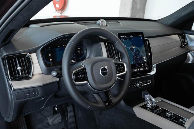 Volvo XC90 T8 Plug-in hybrid AWD Ultra Bright | Bowers & Wilkins Premium Audio | Luchtvering | Donkergetint Glas | Geperforeerd Nappa Leder | Stoelventilatie | Google infotainment | Stoelverwarming | 360° Parkeercamera |