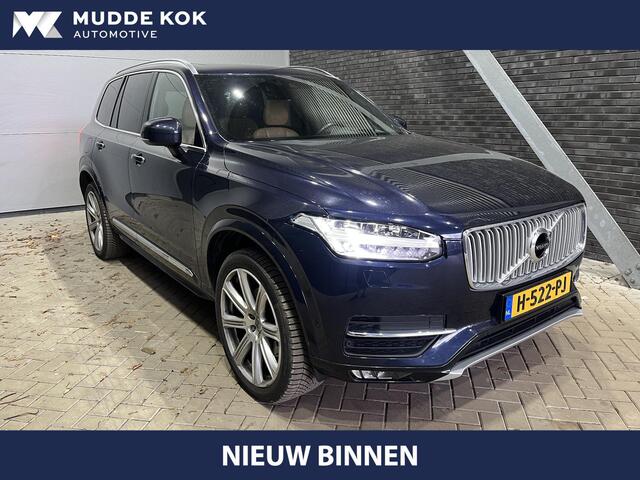 Volvo XC90 D5 AWD Inscription | 7P | Luchtvering | Panoramadak | Head-Up | Trekhaak | Camera | 21 Inch