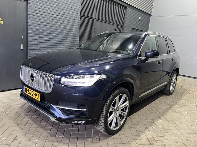 Volvo XC90 D5 AWD Inscription | 7P | Luchtvering | Panoramadak | Head-Up | Trekhaak | Camera | 21 Inch