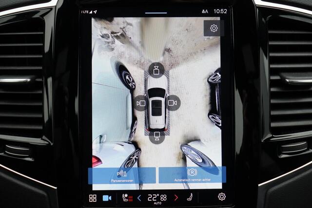 Volvo XC90 T8 Recharge AWD Ultimate Dark - LONG RANGE - Luchtvering - Panorama/schuifdak - IntelliSafe Assist & Surround - 360º Camera - Bowers & Wilkins audio - Verwarmde voorstoelen, stuur & achterbank - Parkeersensoren voor & achter - Elektr. bedienb. voorstoelen