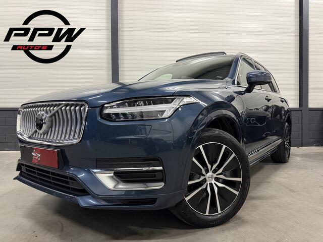 Volvo XC90 T8 Recharge AWD Inscription 7P. PANO/LUCHTVERING/ELECTR.TREKHAAK/H&K/360CAMERA/ACC/PILOT-ASSIST/LEER-SPORT/MEMORY/KEYLESS/CARPLAY/STANDKACHEL/PRIVACY/VOLLEDIG VOLVO DEALER ONDERHOUD