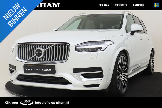 Volvo XC90 T8 RECHARGE AWD R-DESIGN *FULL OPTIONS!* -PANO.DAK|BOWER&WILKINS|LUCHTVERING|360°CAM|HEAD-UP DISP.|22"|GEVENT.LEDER+MASSAGE