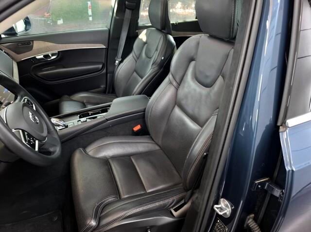 Volvo XC90 2.0 T8 AWD Recharge 335kW/455pk Aut8 Ultimate Bright PANORAMADAK + HARMAN/KARDON + STOELVENTILATIE + ADAPT.CRUISE + PILOT ASSIST + STOELVERWARMING V&A + BLIS + GOOGLE DASH&SERVICES + CAMERA + STUURVERWARMING + PARKSENSOREN V&A + 20" LM-VELGEN!!