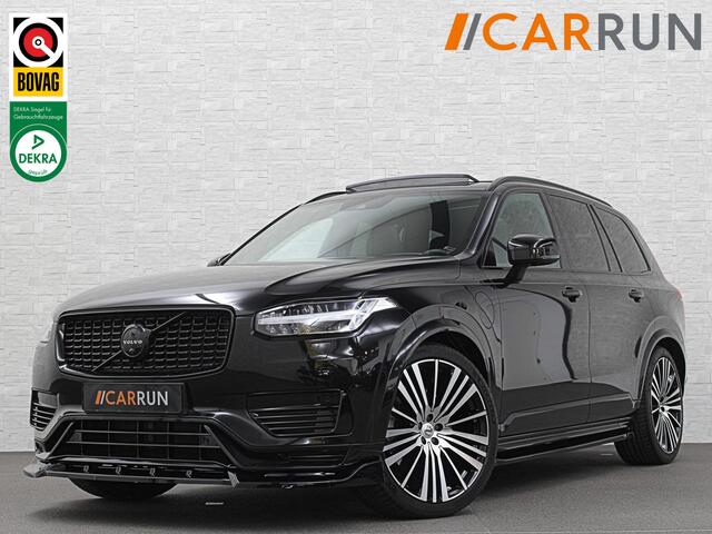 Volvo XC90 2.0 T8 AWD 455PK Ultimate Dark | Luchtvering | Bowers & Wilkins | 360 Camera | Panorama | Pilot-Assist | R-Design | ACC | Stoelventilatie | Trekhaak | Head-Up | Keyless-Entry | Sportstoelen | Memory | Standkachel | Stuurverwarming | Full-LED | Zonwering |