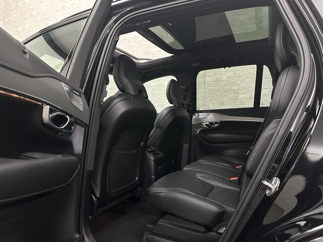 Volvo XC90 2.0 T8 AWD 455PK Ultimate Dark | Luchtvering | Bowers & Wilkins | 360 Camera | Panorama | Pilot-Assist | R-Design | ACC | Stoelventilatie | Trekhaak | Head-Up | Keyless-Entry | Sportstoelen | Memory | Standkachel | Stuurverwarming | Full-LED | Zonwering |