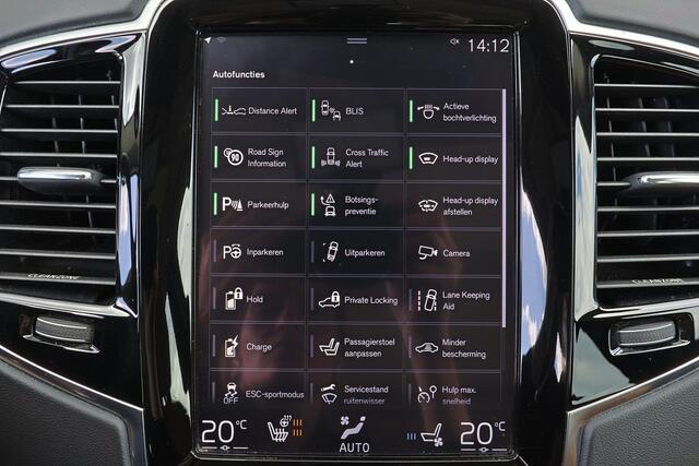 Volvo XC90 T8 Recharge AWD Inscription - Panorama/schuifdak - IntelliSafe Assist & Surround - 360º Camera - Bowers & Wilkins audio - Adaptieve LED koplampen - Verwarmde voorstoelen, stuur & achterbank - Parkeersensoren voor & achter - Elektr. bedienb. voorstoelen me