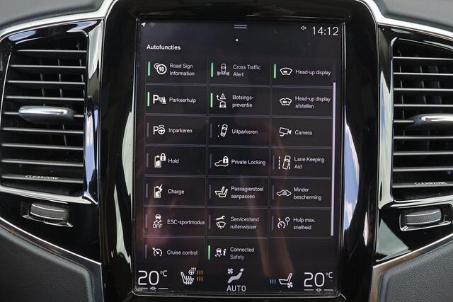 Volvo XC90 T8 Recharge AWD Inscription - Panorama/schuifdak - IntelliSafe Assist & Surround - 360º Camera - Bowers & Wilkins audio - Adaptieve LED koplampen - Verwarmde voorstoelen, stuur & achterbank - Parkeersensoren voor & achter - Elektr. bedienb. voorstoelen me