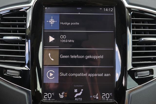 Volvo XC90 T8 Recharge AWD Inscription - Panorama/schuifdak - IntelliSafe Assist & Surround - 360º Camera - Bowers & Wilkins audio - Adaptieve LED koplampen - Verwarmde voorstoelen, stuur & achterbank - Parkeersensoren voor & achter - Elektr. bedienb. voorstoelen me