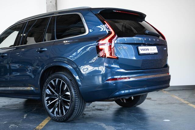 Volvo XC90 T8 Plug-in hybrid AWD Ultra Bright | Nieuw Model | Luchtvering | Massafunctie in voorstoelen | Nappa lederen bekleding | 21'' Lichtmetalen velgen | Google infotainment | Longe Range | Harman Kardon Premium audio |
