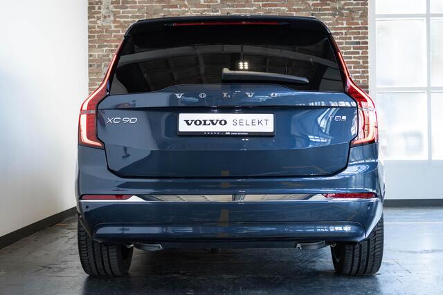 Volvo XC90 T8 Plug-in hybrid AWD Ultra Bright | Nieuw Model | Luchtvering | Massafunctie in voorstoelen | Nappa lederen bekleding | 21'' Lichtmetalen velgen | Google infotainment | Longe Range | Harman Kardon Premium audio |