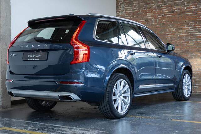 Volvo XC90 T8 Twin Engine AWD Inscription | Luchtvering | Bowers & Wilkins premium audio | 360° parkeercamera | BLIS | Dealeronderhouden | 7-zitplaatsen | Stoelverwarming | Stuurwielverwarming | Head-up display |