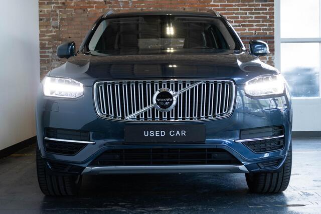 Volvo XC90 T8 Twin Engine AWD Inscription | Luchtvering | Bowers & Wilkins premium audio | 360° parkeercamera | BLIS | Dealeronderhouden | 7-zitplaatsen | Stoelverwarming | Stuurwielverwarming | Head-up display |