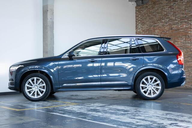 Volvo XC90 T8 Twin Engine AWD Inscription | Luchtvering | Bowers & Wilkins premium audio | 360° parkeercamera | BLIS | Dealeronderhouden | 7-zitplaatsen | Stoelverwarming | Stuurwielverwarming | Head-up display |