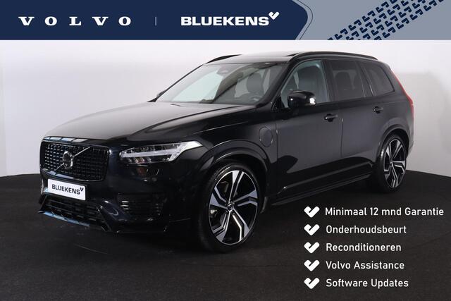 Volvo XC90 T8 Recharge AWD Ultra Dark - LONG RANGE - Luchtvering - Panorama/schuifdak - IntelliSafe Assist & Surround - 360º Camera - Bowers & Wilkins audio - Adaptieve LED koplampen - Verwarmde voorstoelen, stuur & achterbank - Parkeersensoren voor & achter - Elekt