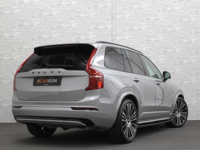 Volvo XC90 T8 455pk Long Range 7500km! AWD Plus Dark | Luchtvering | Panorama | 360 Camera | Trekhaak | Pilot-Assist | ACC | Leder | Memory | Harman-Kardon | BLIS | Sportstoelen | Stoelverwarming V+A | Suurverwarming | Keyless-Entry | Standkachel | Full-LED | Zonwer