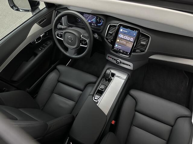 Volvo XC90 T8 455pk Long Range 7500km! AWD Plus Dark | Luchtvering | Panorama | 360 Camera | Trekhaak | Pilot-Assist | ACC | Leder | Memory | Harman-Kardon | BLIS | Sportstoelen | Stoelverwarming V+A | Suurverwarming | Keyless-Entry | Standkachel | Full-LED | Zonwer