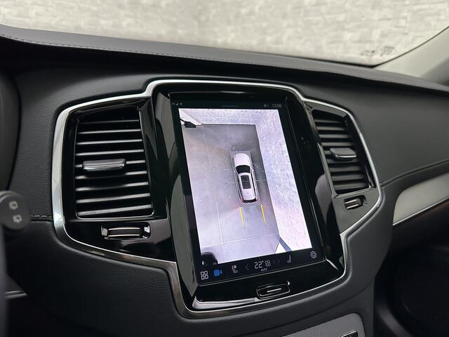Volvo XC90 T8 455pk Long Range 7500km! AWD Plus Dark | Luchtvering | Panorama | 360 Camera | Trekhaak | Pilot-Assist | ACC | Leder | Memory | Harman-Kardon | BLIS | Sportstoelen | Stoelverwarming V+A | Suurverwarming | Keyless-Entry | Standkachel | Full-LED | Zonwer