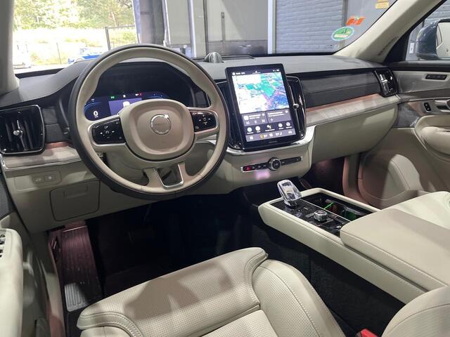 Volvo XC90 T8 Plug-in hybrid Ultra Bright | FACELIFT | Luchtvering | Bowers&Wilkins | Massage+Ventilatie | 22 Inch | Trekhaak