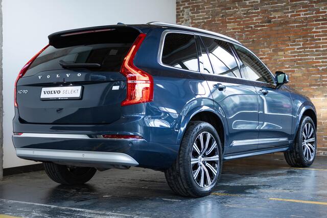 Volvo XC90 T8 Recharge AWD Inscription | Verwarmbare voorstoelen | Verwarmbaar stuurwiel | Premium audio by Harman Kardon | Panoramadak | Rondom zichtcamera | 20 inch Lichtmetalen velgen | Semi elektrische trekhaak
