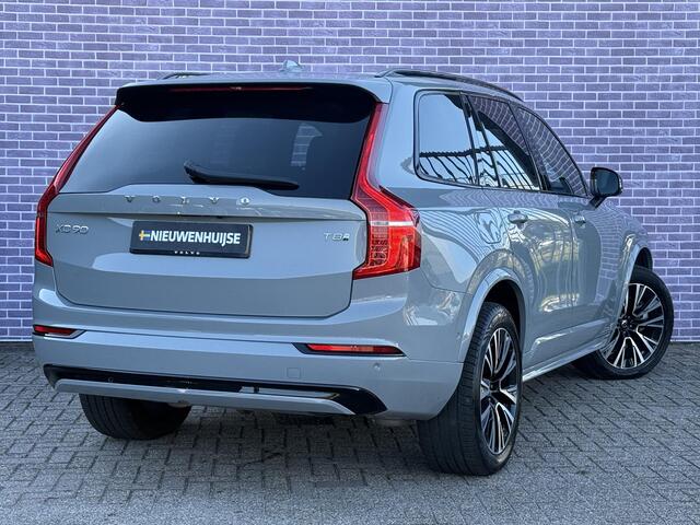 Volvo XC90 2.0 T8 Plug-in hybrid AWD Ultra Dark | Trekhaak | Massage | Geventileerde/verwarmde stoelen | Bowers & Wilkens | Luchtvering | HUD | Alcantara hemelbekleding | Memory | 360° camera |