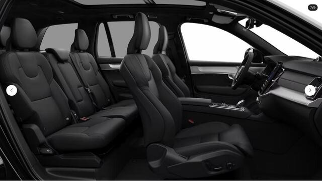 Volvo XC90 2.0 T8 Plug-in hybrid AWD Ultra Black Ed. Exec. | Luchtvering | Bowers & Wilkins | Massage+Ventilatie | Gelamineerd Glas | Trekhaak | 22 Inch