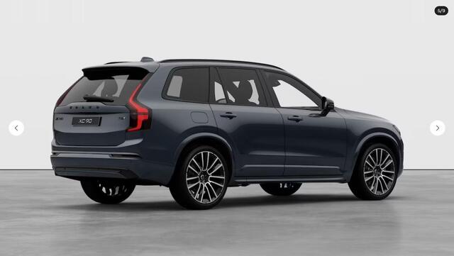 Volvo XC90 2.0 T8 Plug-in hybrid AWD Ultra Black Edition | Luchtvering | Bowers & Wilkins | Massage+Ventilatie | Gelamineerd Glas | Trekhaak | 22 Inch