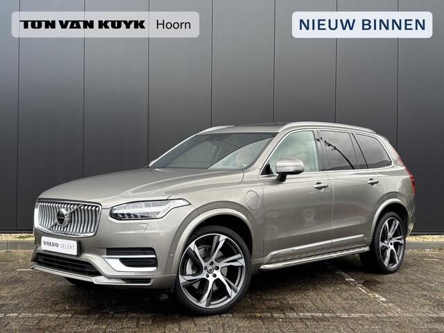 Volvo XC90 2.0 T8 Recharge AWD Inscription 360 camera / luchtvering / nappa leder met ventilatie amber / 22 inch / schuifdak / trekhaak