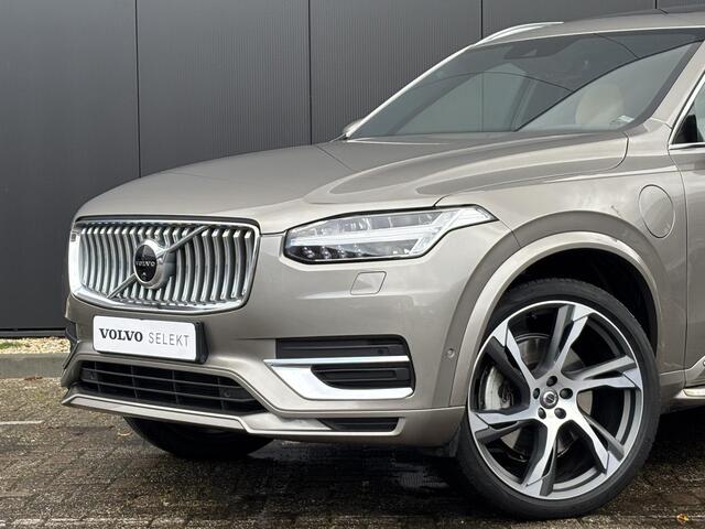 Volvo XC90 2.0 T8 Recharge AWD Inscription 360 camera / luchtvering / nappa leder met ventilatie amber / 22 inch / schuifdak / trekhaak