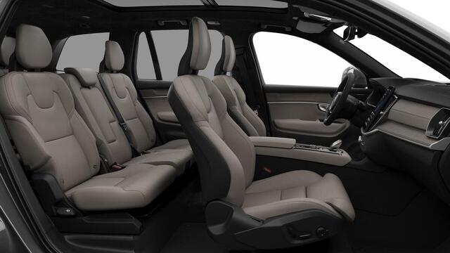 Volvo XC90 2.0 T8 Plug-in hybrid AWD Ultra Bright / Luchtvering / Pano. dak / Elek. verstelbare stoelen / Geventileerd en verwarmde stoelen / Nappaleder / Head-up display / Harman Kardon /