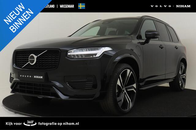 Volvo XC90 T8 RECHARGE AWD ULTRA DARK *FULL OPTIONS!* *400KM!* -PANO.DAK|BOWERS&WILKINS|LUCHTVERING|22"|TREKHAAK|GEVENT.LEDER+MASSAGE|360°CAM *NW.PRIJS ¤106.650,-*