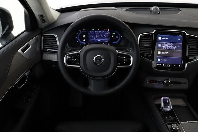 Volvo XC90 T8 RECHARGE AWD ULTRA DARK *FULL OPTIONS!* *400KM!* -PANO.DAK|BOWERS&WILKINS|LUCHTVERING|22"|TREKHAAK|GEVENT.LEDER+MASSAGE|360°CAM *NW.PRIJS ¤106.650,-*