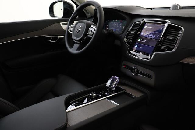 Volvo XC90 T8 RECHARGE AWD ULTRA DARK *FULL OPTIONS!* *400KM!* -PANO.DAK|BOWERS&WILKINS|LUCHTVERING|22"|TREKHAAK|GEVENT.LEDER+MASSAGE|360°CAM *NW.PRIJS ¤106.650,-*
