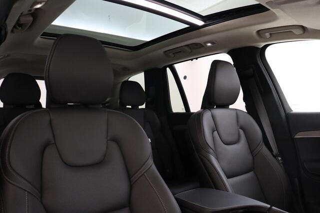Volvo XC90 T8 RECHARGE AWD ULTRA DARK *FULL OPTIONS!* *400KM!* -PANO.DAK|BOWERS&WILKINS|LUCHTVERING|22"|TREKHAAK|GEVENT.LEDER+MASSAGE|360°CAM *NW.PRIJS ¤106.650,-*