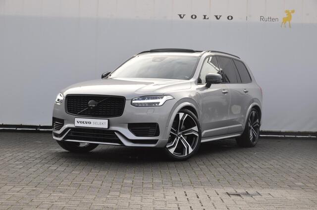 Volvo XC90 T8 455PK Automaat Plug-in Hybrid AWD Ultimate Dark HEICO / Luchtvering / Panoramisch schuif en kantel dak / Head-Up Display / Google Services / Adaptieve Cruise Control / Harman Kardon Audio/