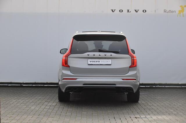 Volvo XC90 T8 455PK Automaat Plug-in Hybrid AWD Ultimate Dark HEICO / Luchtvering / Panoramisch schuif en kantel dak / Head-Up Display / Google Services / Adaptieve Cruise Control / Harman Kardon Audio/