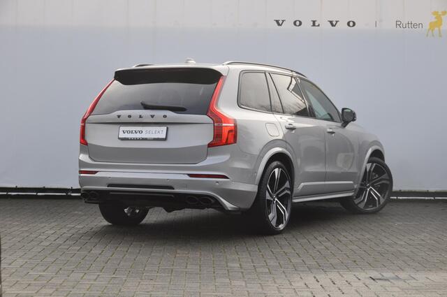Volvo XC90 T8 455PK Automaat Plug-in Hybrid AWD Ultimate Dark HEICO / Luchtvering / Panoramisch schuif en kantel dak / Head-Up Display / Google Services / Adaptieve Cruise Control / Harman Kardon Audio/